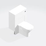 Bathroom  WC/Bidet Unit With Full Height Panel - Wickham