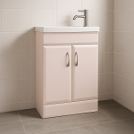Freestanding Bathroom 2 Door Side Tap  Basin Unit - Hambledon