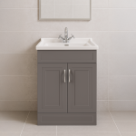 Freestanding  Bathroom 2 Door Traditional Basin Unit - Wickham