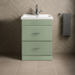 Freestanding Bathroom 2 Drawer  Traditional Basin Unit - Hambledon
