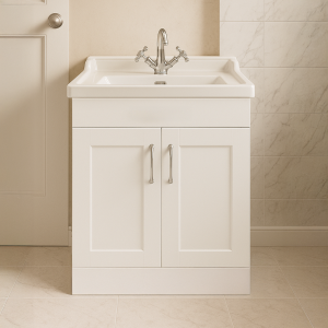 Freestanding Bathroom 2 Door Traditional Basin Unit - Bramshaw