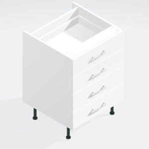 Kitchen 4 Drawer Base Unit - Bramshaw