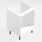 Kitchen Built Under Oven Housing - Bramshaw