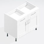 Kitchen Double Drawerline Base Unit - Bramshaw