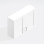 Kitchen  Double Wall Unit - Bramshaw Solid Wood