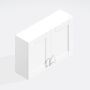 Kitchen  Double Wall Unit - Bramshaw Solid Wood