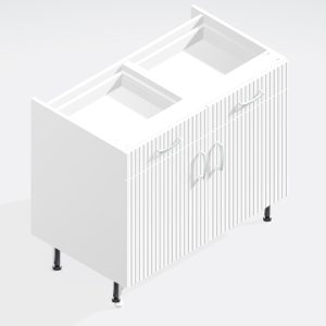 Kitchen  Double Drawerline Base Unit - Brockenhurst