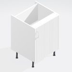 Bedroom Single Highline Base Unit -  Brockenhurst