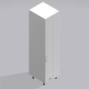 Bedroom Single Wardrobe Solid Door 1  Drawer - Brockenhurst