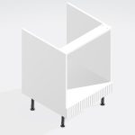 Kitchen  Built Under Oven Housing - Brockenhurst