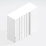 Kitchen  Corner Wall Unit - Brockenhurst