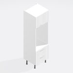 Kitchen  Tall Double Oven Housing 2 Drawer 2300mm - Brockenhurst