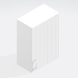 Bedroom Single Wall Unit - Brockenhurst