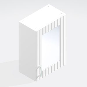 Kitchen  Single Glazed Wall Unit - Brockenhurst