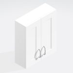 Bathroom  720mm High Double Wall Unit - Express Oxford