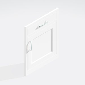 Kitchen Drawerline Integrated Appliance  Door - In Frame Solid Wood