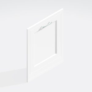 Kitchen Highline Integrated Appliance  Door - In Frame Solid Wood