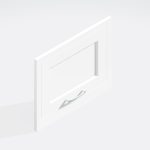 Kitchen Extractor Integrated Appliance  Door - In Frame Solid Wood