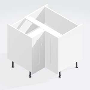 Kitchen Highline Corner L-Shape Base Unit  - In Frame Solid Wood
