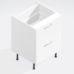 Bedroom 2 Drawer Base Unit - Meon