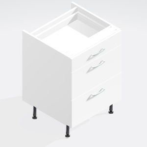 Bedroom 3 Drawer Base Unit - Meon