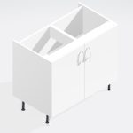 Bedroom Double Highline Base Unit - Meon