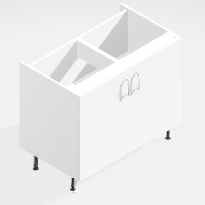 Bedroom Double Highline Base Unit - Meon