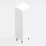Kitchen  Fridge Freezer Housing Unit 70/30 2300mm High - Meon
