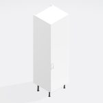 Kitchen  Pull Out Larder Unit Full Door 2300mm High - Meon Acrylic