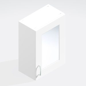 Kitchen  Single Glazed Wall Unit - Meon Acrylic