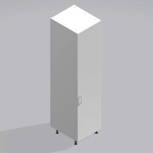 Bedroom Single Wardrobe Solid Door - Meon