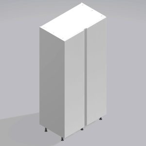 Bedroom Double Wardrobe Solid Door -  Selborne