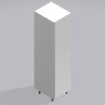 Bedroom Single Wardrobe Solid Door -  Selborne