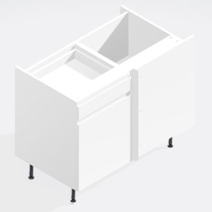 Kitchen  Drawerline (Dummy) Corner Straight Base Unit - Selborne