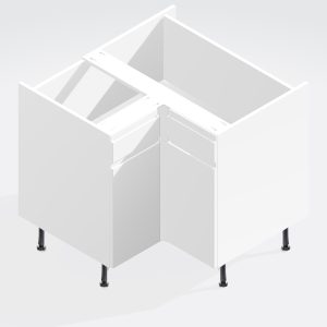 Kitchen  Drawerline (Dummy) Corner L-Shape Base Unit - Selborne