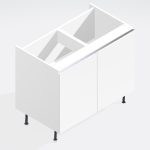 Kitchen   Double Highline Base Unit - True Rail Handleless
