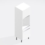 Kitchen   Tall Single Oven Housing Drawerline 2120mm - True Rail Handleless