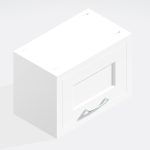 Kitchen  Bridging Wall Unit 360mm High - Wickham