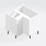 Kitchen  Drawerline (Dummy) Corner L-Shape Base Unit - Wickham