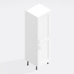 Kitchen  Fridge Freezer Housing Unit 50/50 2300mm High - Wickham