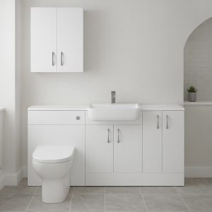 2000mm Bathroom Furniture Set 4 - Lymington Acrylic