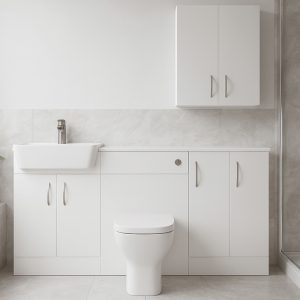 1600mm  Bathroom Furniture Set 6 - Lymington Acrylic