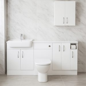 2000mm Bathroom Furniture Set 8 - Lymington Acrylic