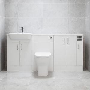 2000mm Bathroom Furniture Set 5 - Lymington Acrylic