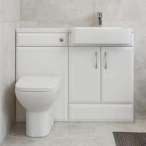 1000mm Curved Basin Combination Set - Hambledon