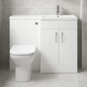 1000mm L-Shape Combination Set - Lymington Acrylic