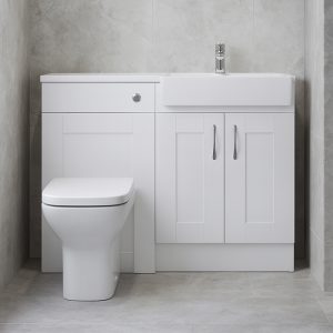1000mm Square Basin Combination Set - Bramshaw