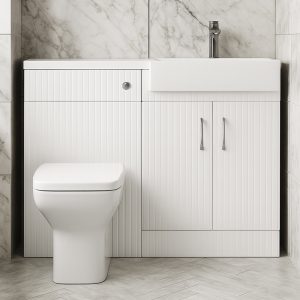 1000mm Square Basin Combination Set - Brockenhurst