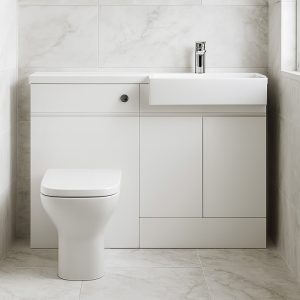 1000mm Square Basin Combination Set - Selborne