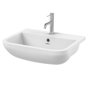 Rectangular Semi-Recessed Basin 520 x 425mm